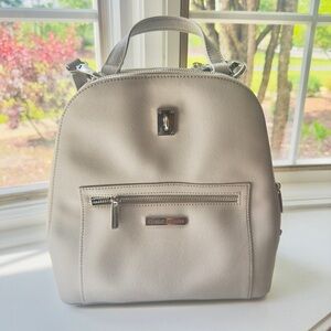 Charles Jourdan Light Gray Mini Backpack